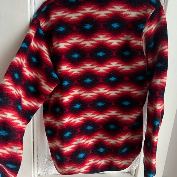 Patagonia Synchilla in Red Wild Desert Women’s Size Large - Picture 5 of 6